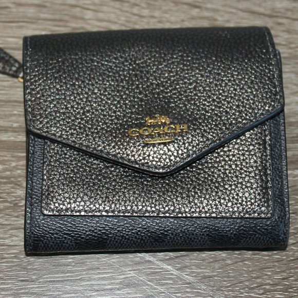 Coach | Small Leather Folded Wallet - Picture 1 of 7